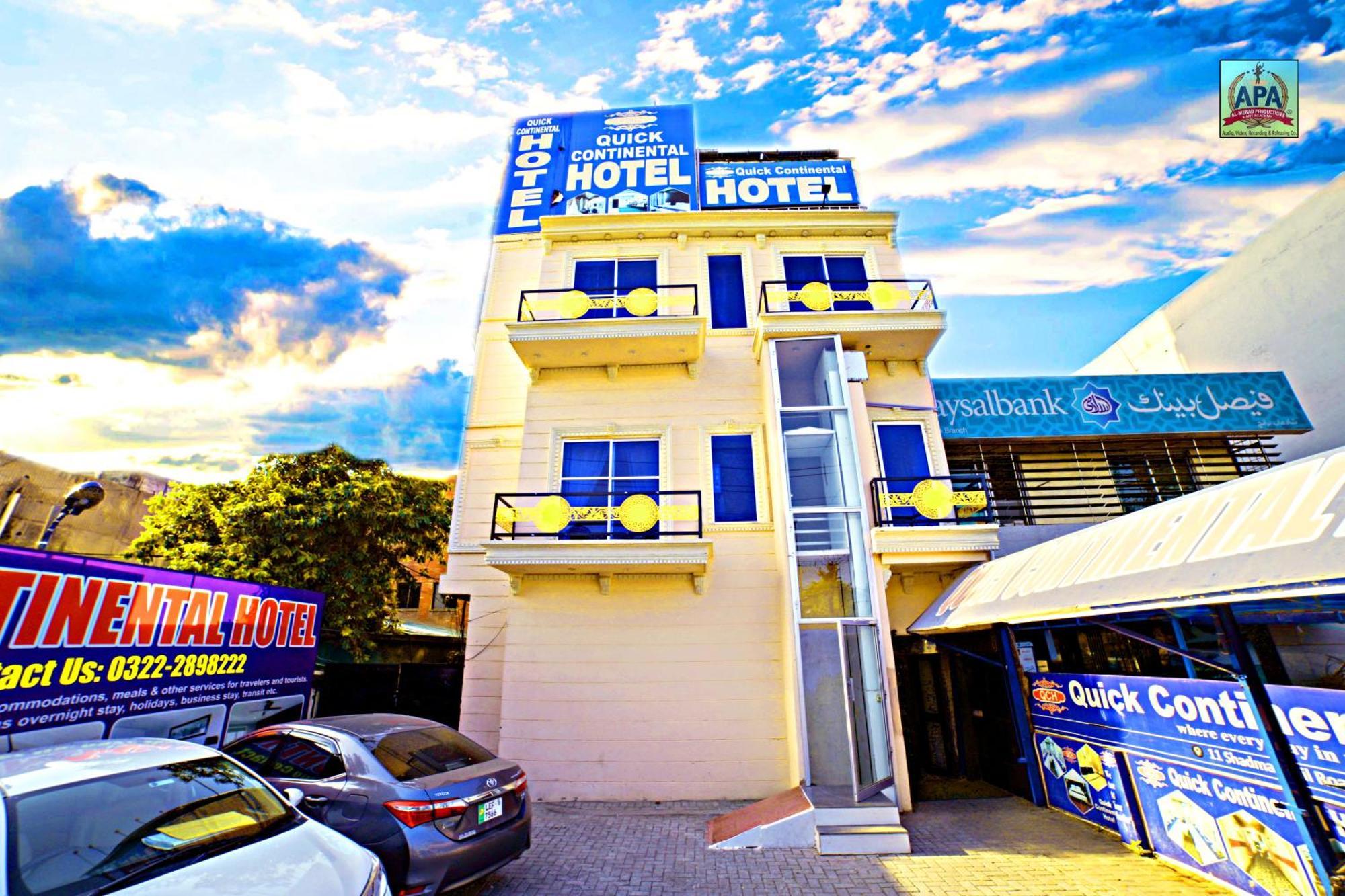 Quick Continental Hotel - Jail Road Lahore Buitenkant foto
